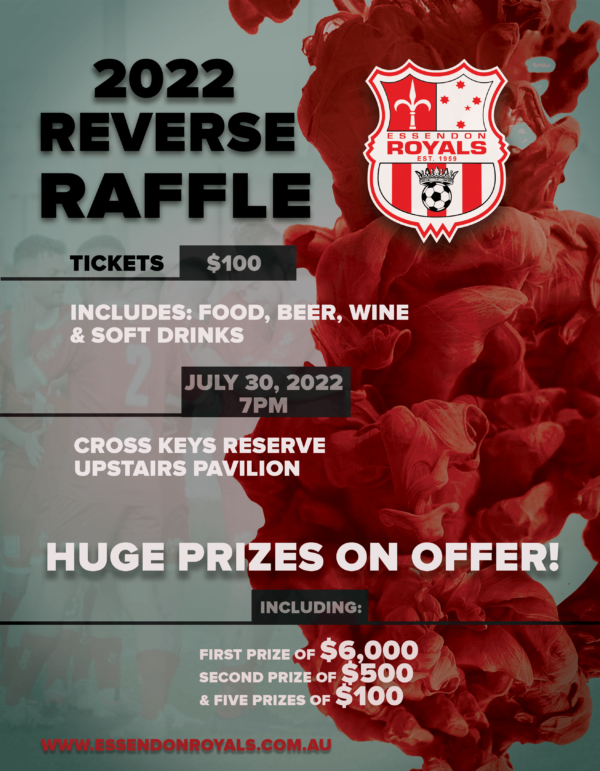 2022 Reverse Raffle Tickets