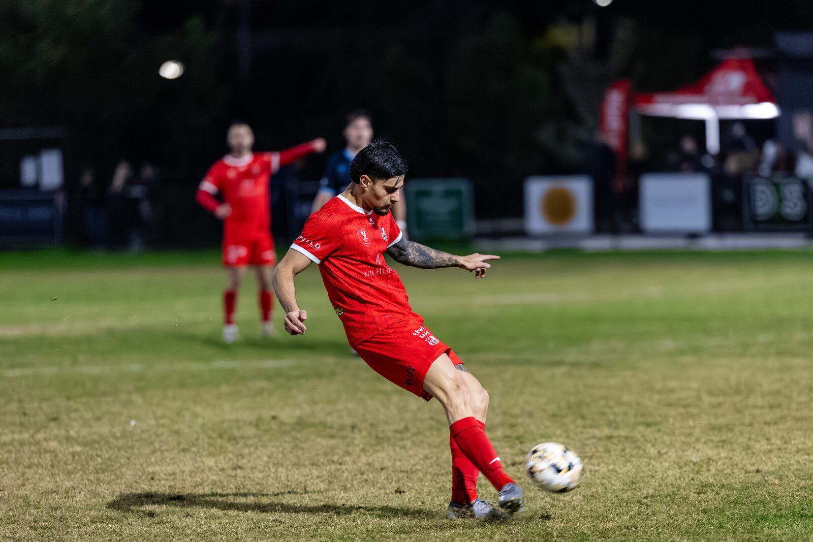 Essendon Royals senior men in action against Nunawading City